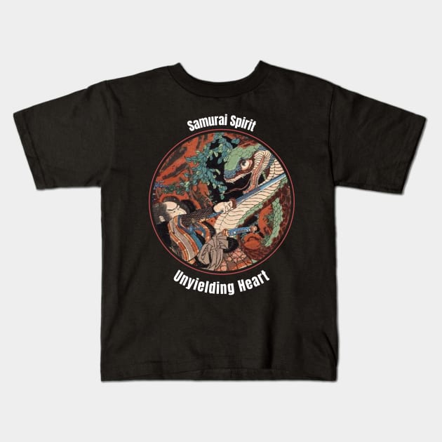 Japanese Samurai Kids T-Shirt by Smartteeshop